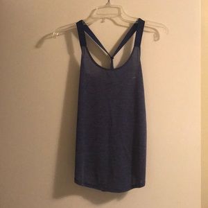 Blue Nike tank
